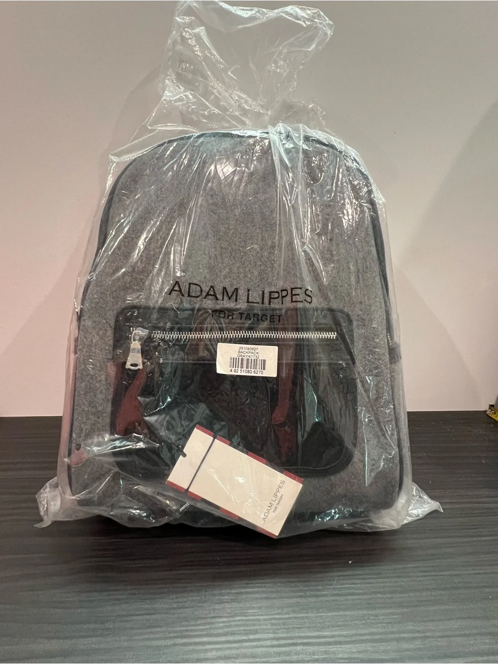 NWT Adam Lippes for Target Gray Backpack